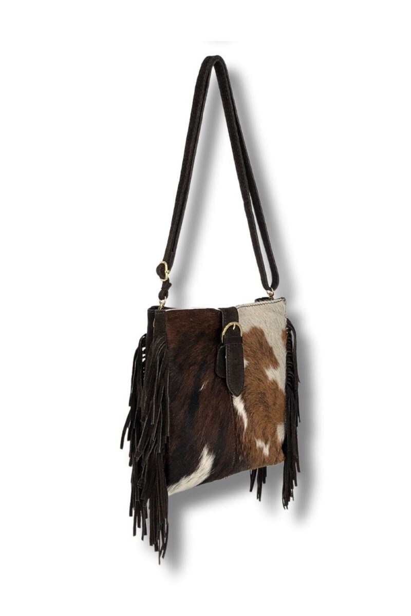 BANDOLERA SERRAJE COMBINADA COLORES MARRONES 1